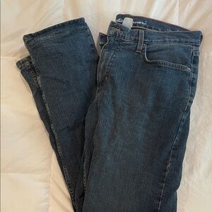 Eddie Bauer Straight Fit Fleece Lined Blue Denim Jeans 32x32 Like New